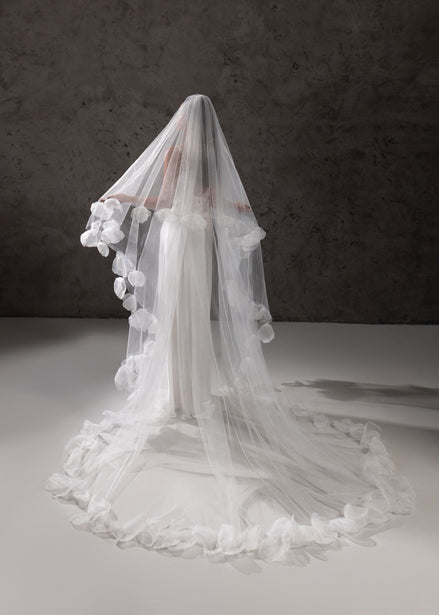 ALICE весільна фата з квітами