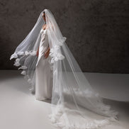 ALICE весільна фата з квітами