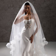 ALICE весільна фата з квітами