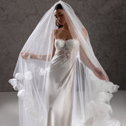 ALICE весільна фата з квітами