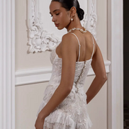 AMALIA комплект білизни з французького мережива шантільє
