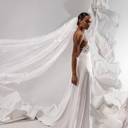 ANNA весільна фата з метеликами