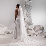 ANNA весільна фата з метеликами