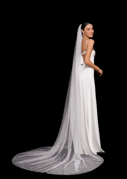 DIAMOND фата з кристалами