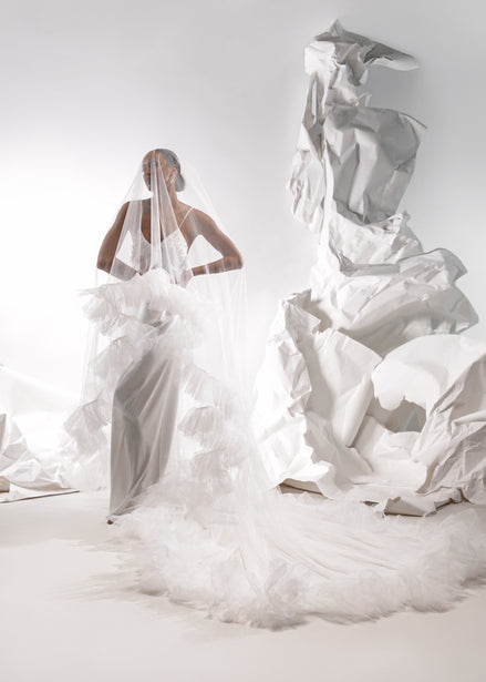 ELLEN весільна фата з рюшами 