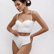 IRIS бюстьє-комплект з перлами