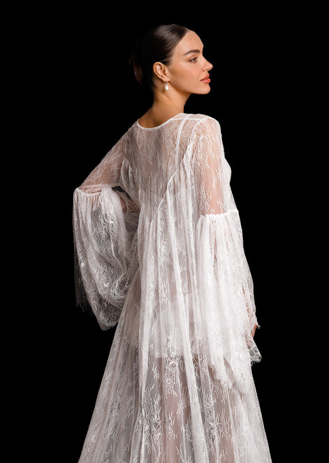 LAVINA Chantilly lace dress
