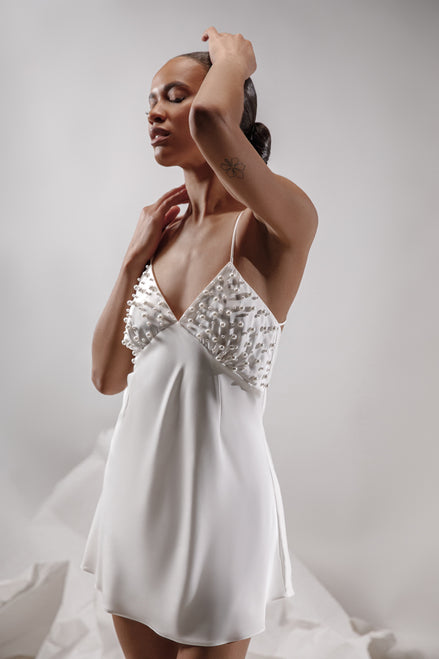 MARGO SHORT сукня-комбінація  у стилі білизни