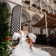 MARY пеньюар ефекту морської піни