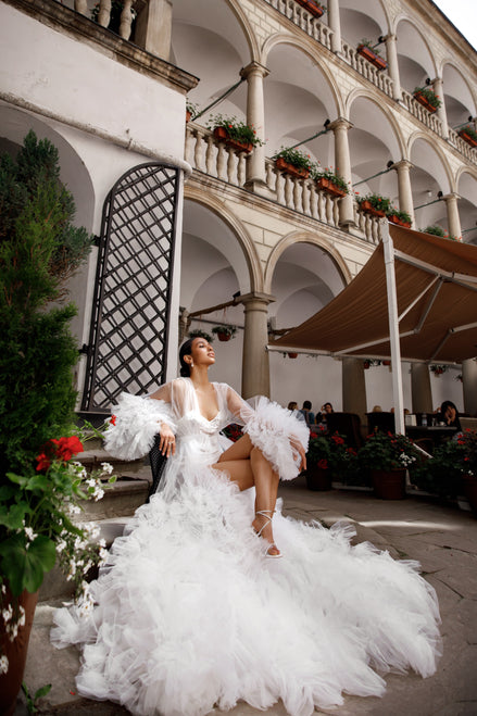 MARY пеньюар ефекту морської піни