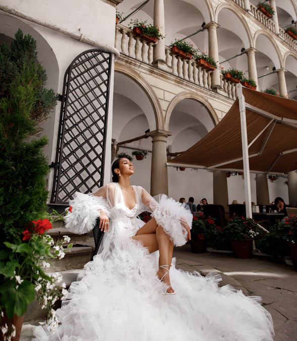 MARY пеньюар ефекту морської піни