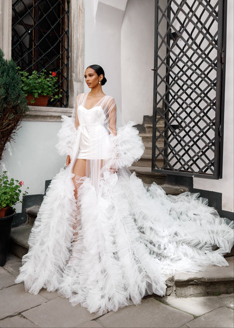 MARY пеньюар ефекту морської піни