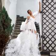 MARY пеньюар ефекту морської піни