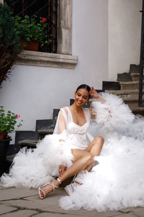 MARY пеньюар ефекту морської піни