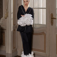 MEGANE BLACK піжамний комплект з квітами